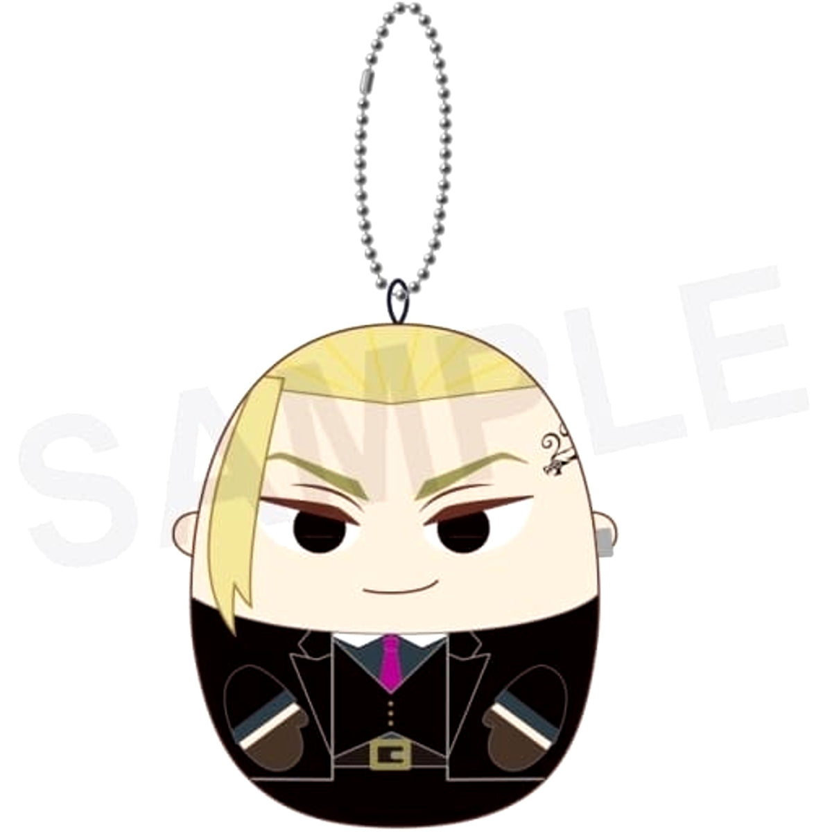 Tokyo Revengers Ken Ryuguji Puchimochi Mascot Suit Style Keychains [USED]