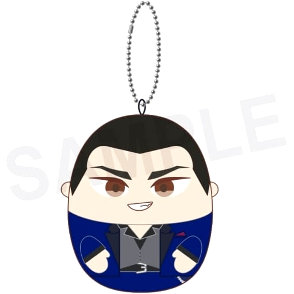 Tokyo Revengers Keisuke Baji Puchimochi Mascot Suit Style Keychains [USED]