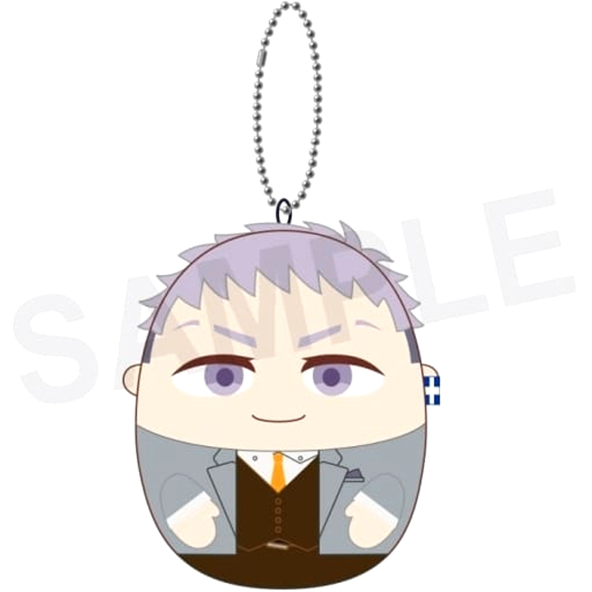Tokyo Revengers Takashi Mitsuya Puchimochi Mascot Suit Style Keychains [USED]