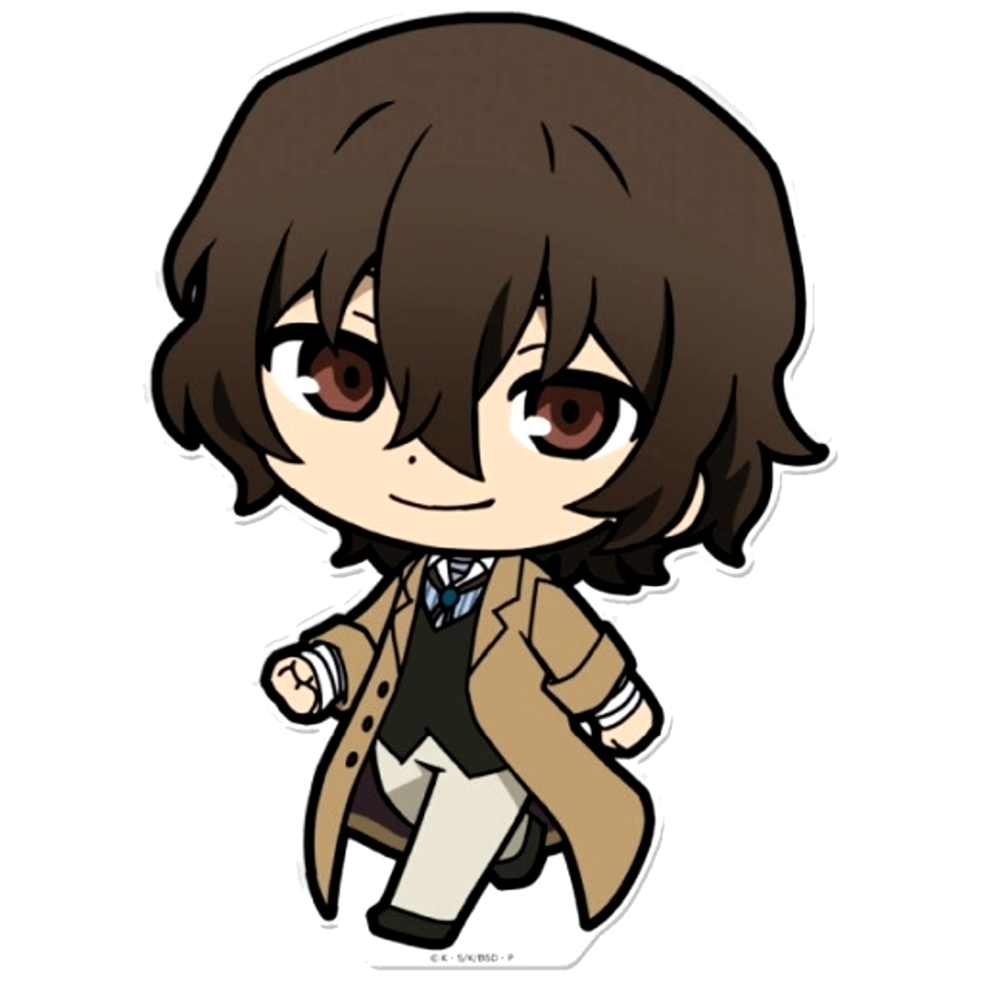 Osamu Miya Dekatsuitec Acrylic Figure Bungo Stray Dogs [USED]