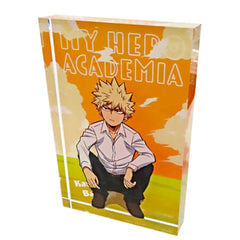 My Hero Academia Katsuki Bakugo Acrylic Block Youth Ver. Jump Festa 2023 Limited Made-to-Order Limited Acrylic Item [USED]