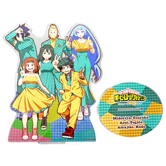Izuku Midoriya & Others My Hero Academia Party Time!! Big Acrylic Stand Type A Jump Festa 2023 Limited Made to Order Limited Item [USED]