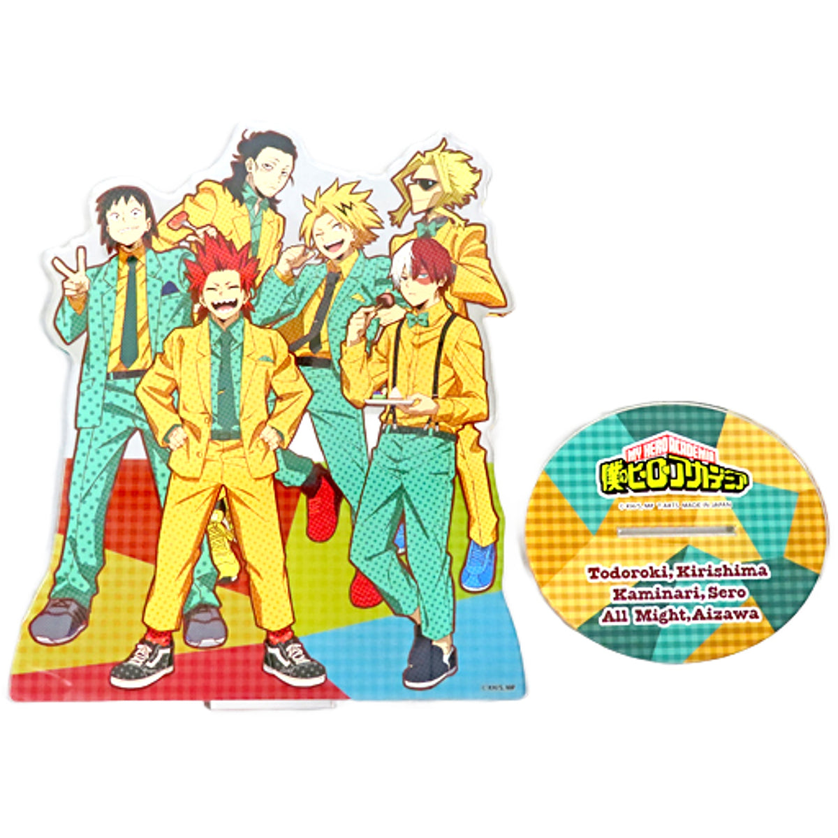 Shoto Todoroki & Others My Hero Academia Party Time!! Big Acrylic Stand Type C Jump Festa 2023 Limited Made to Order Limited Item [USED]