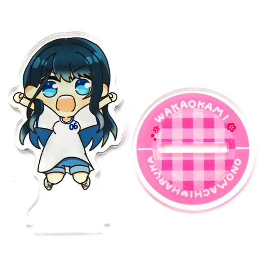 Haruka Onomachi Uniform Acrylic Figure Virtual YouTuber Nijisanji [USED]