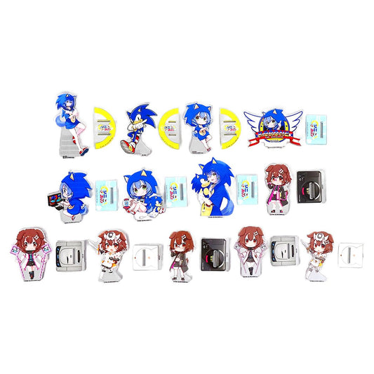 Inugami Korone & Others VTuber Hololive All 13 Types Set Sega Lucky Kuji Online Soni X Koro 2023 Acrylic Stand Prize D [USED]