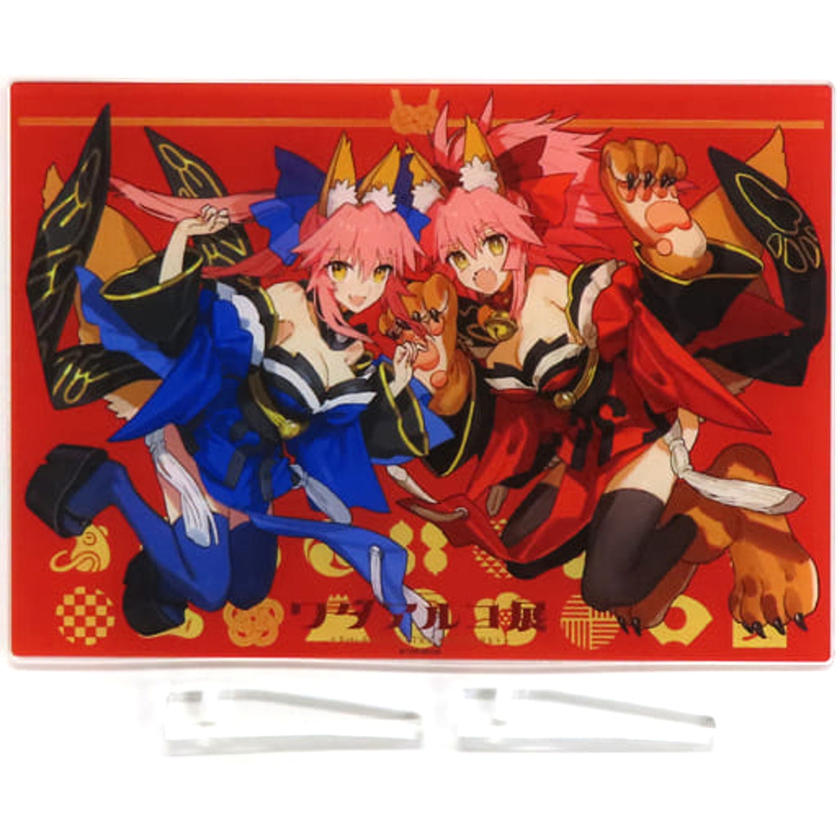 Fate/Extra Tamamonomae Tamamo Cat Acrylic Board Wada Arco Exhibition Fate & Fate/Extra Art Works Aichi Venue Exclusive Acrylic Item [USED]