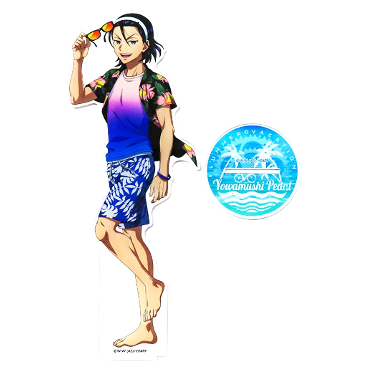 Jinpachi Toudou Big Acrylic Stand Yowamushi Pedal Glory Line Summer Vacation POP UP STORE [USED]