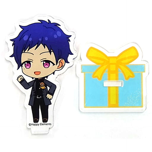 Yuzuru Fushimi Ensemble Stars!! Birthday Cookie Bear Acrylic Stand Shop Sunrise Purchase Bonus [USED]