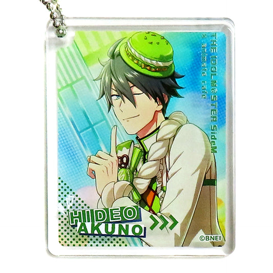 Hideo Akuno The Idolmaster SideM x animatecafe M Fes 2023 Acrylic Plate Keychain CoLotta M Fes 2023 Ver. Group C [USED]