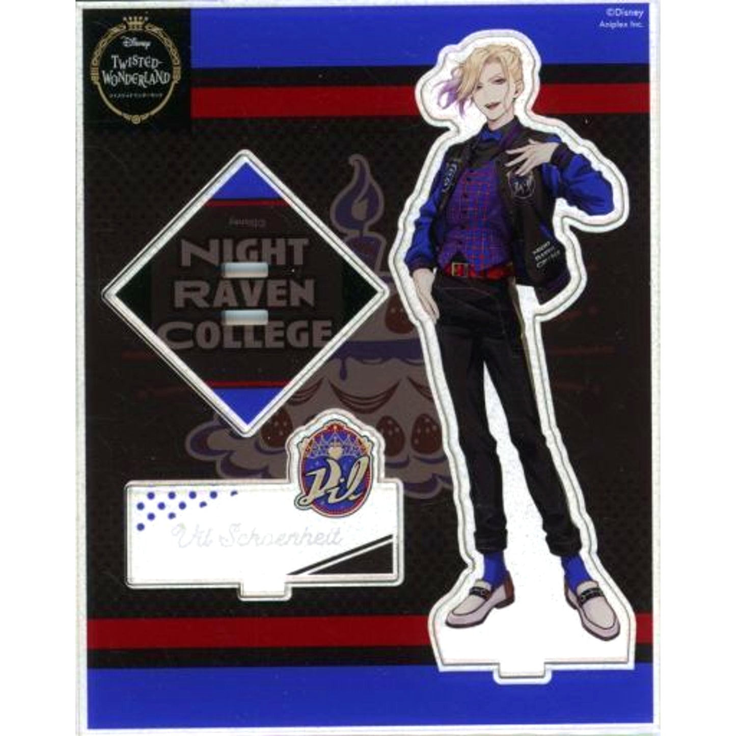 Vil Schoenheit Union Birthday Ver. Acrylic Stand Disney Twisted-Wonderland [USED]
