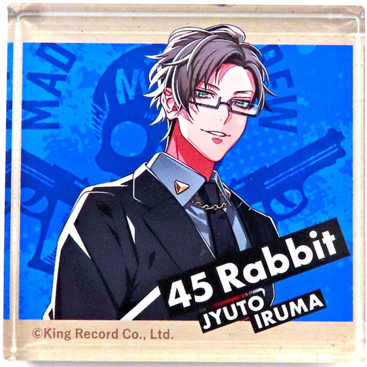Jyuto Iruma Hypnosis Mic: Division Rap Battle x Pizza Hut Mini Acrylic Block [USED]