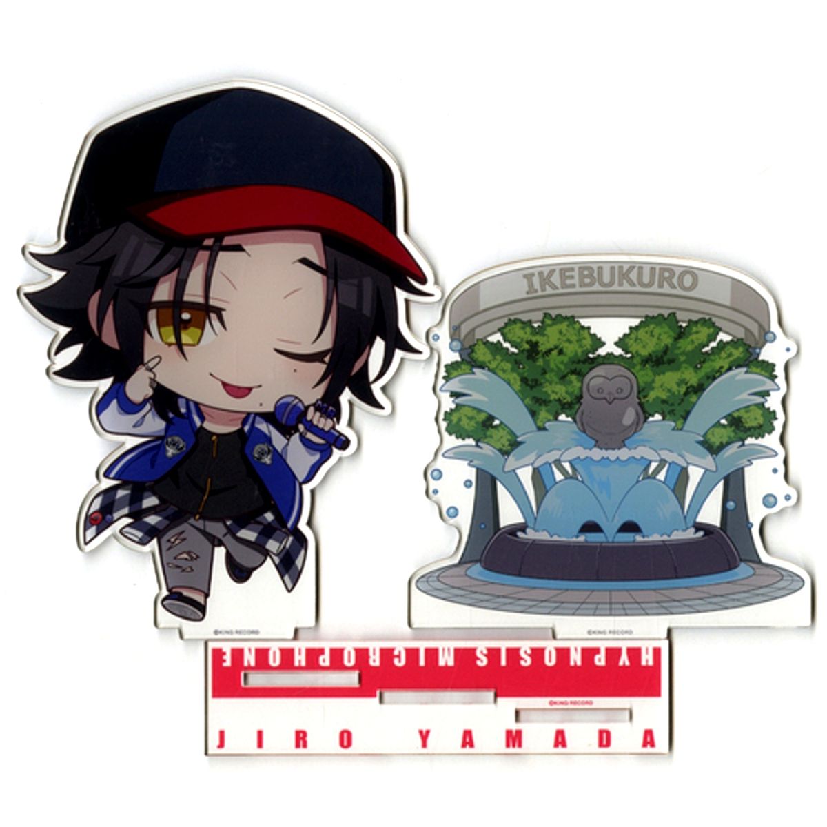 Jiro Yamada Hypnosis Mic: Division Rap Battle Big Acrylic Stand Ikebukuro Division x Ikebukuro Sunshine City [USED]