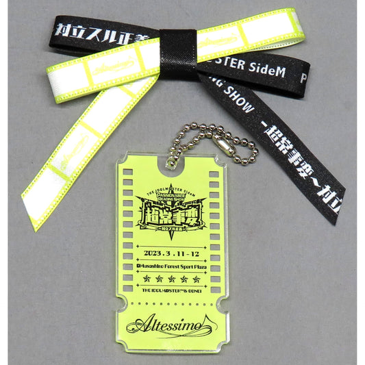 THE IDOLM@STER SideM Altessimo 315Pro Official Concert Light Ribbon PASSIONABLE READING SHOW Supernatural Incident Confronting Justice Exclusive [USED]