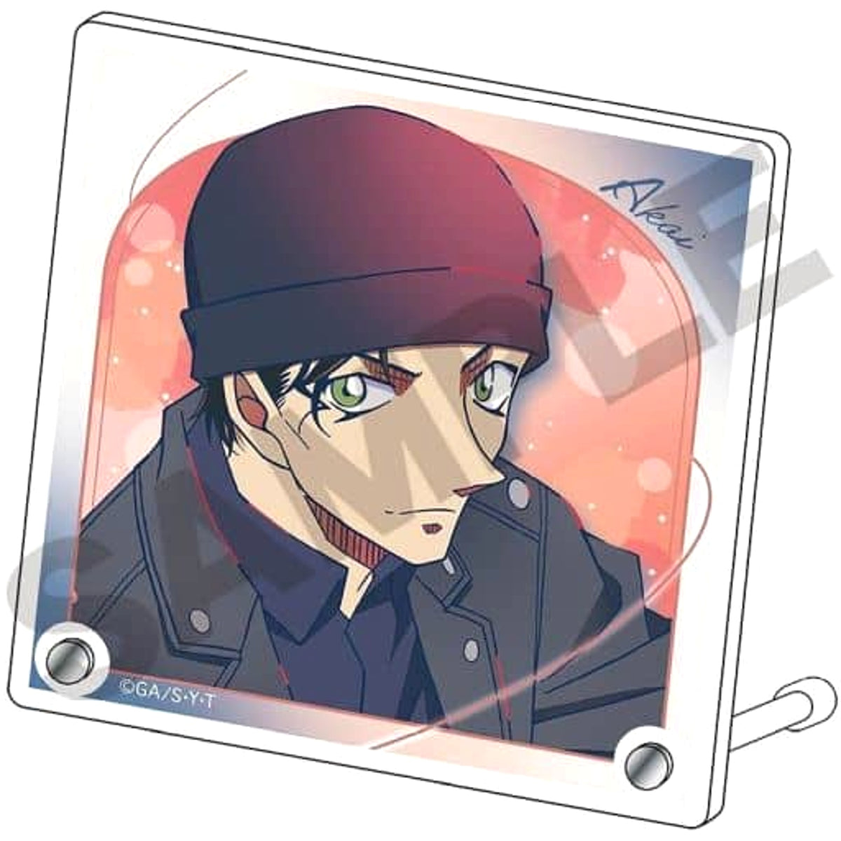Detective Conan Shuichi Akai Mini Acrylic Panel Window Version Acrylic Stands [USED]