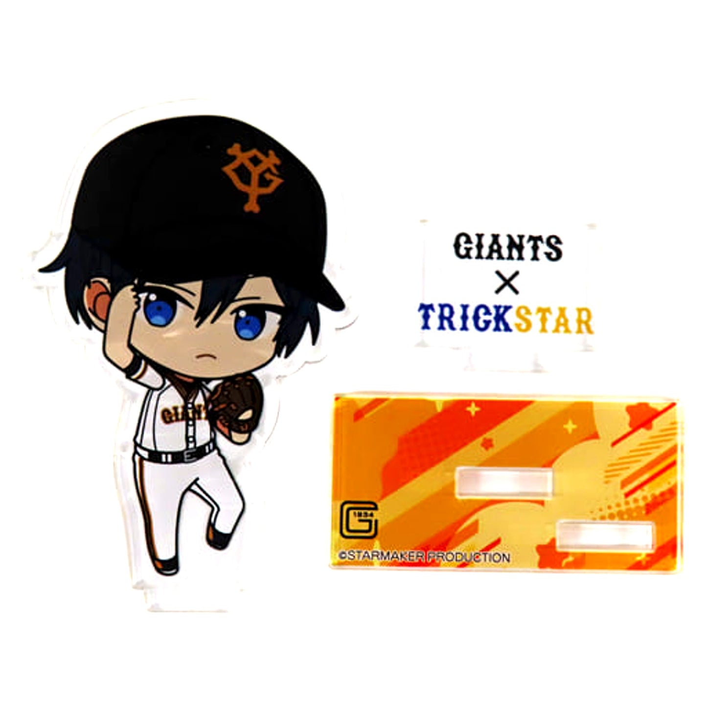 Hokuto Hidaka Ensemble Stars!! x GIANTS Mini Chara Acrylic Stand [USED]