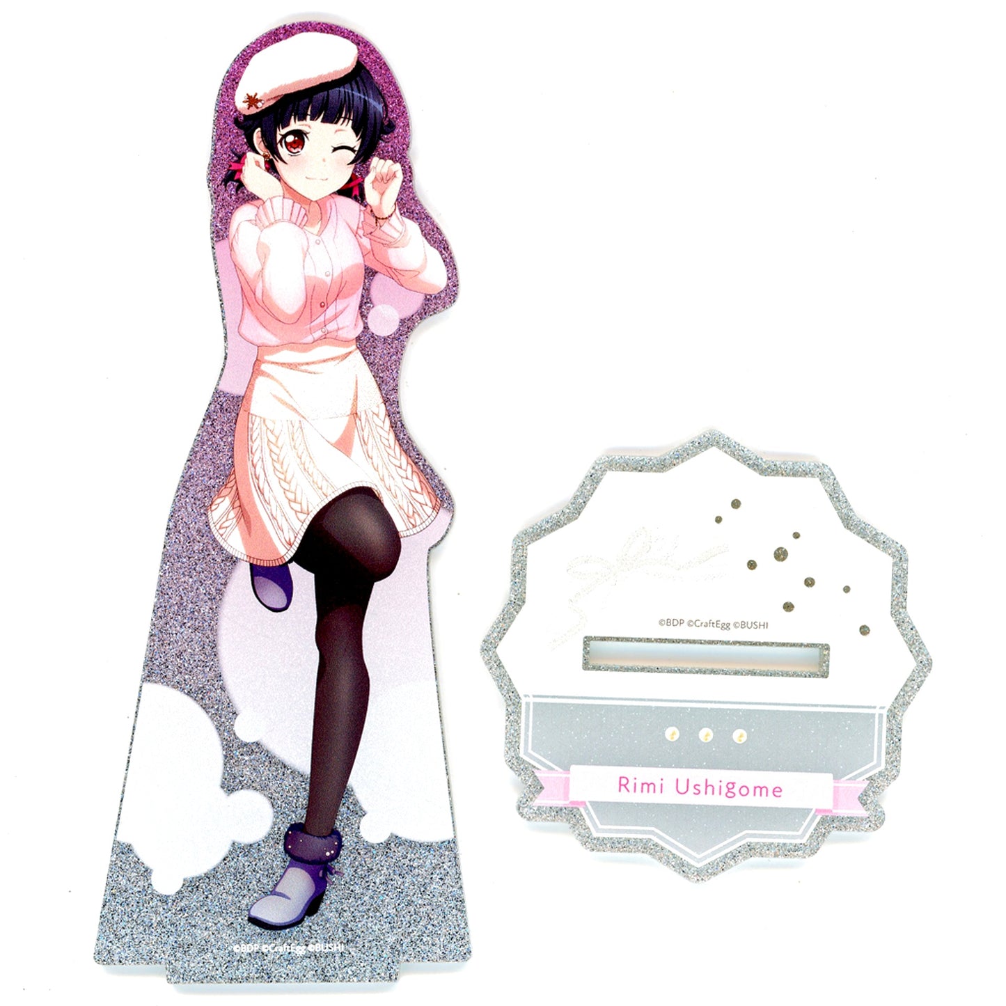 Rimi Ushigome Kirarin Acrylic Stand 2022 Winter Ver. BanG Dream! Girls Band Party! GiGO Fes 2022 Winter [USED]