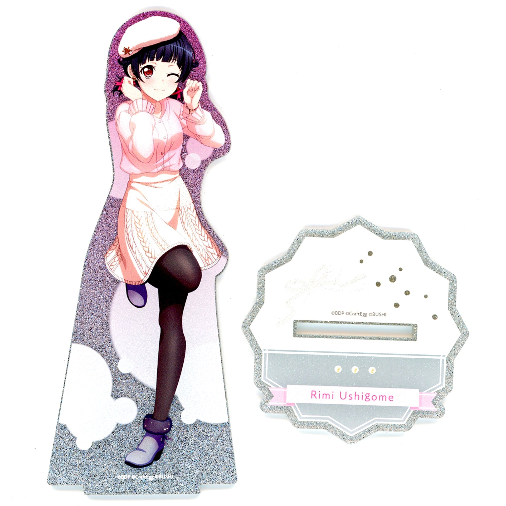 Rimi Ushigome Kirarin Acrylic Stand 2022 Winter Ver. BanG Dream! Girls Band Party! GiGO Fes 2022 Winter [USED]
