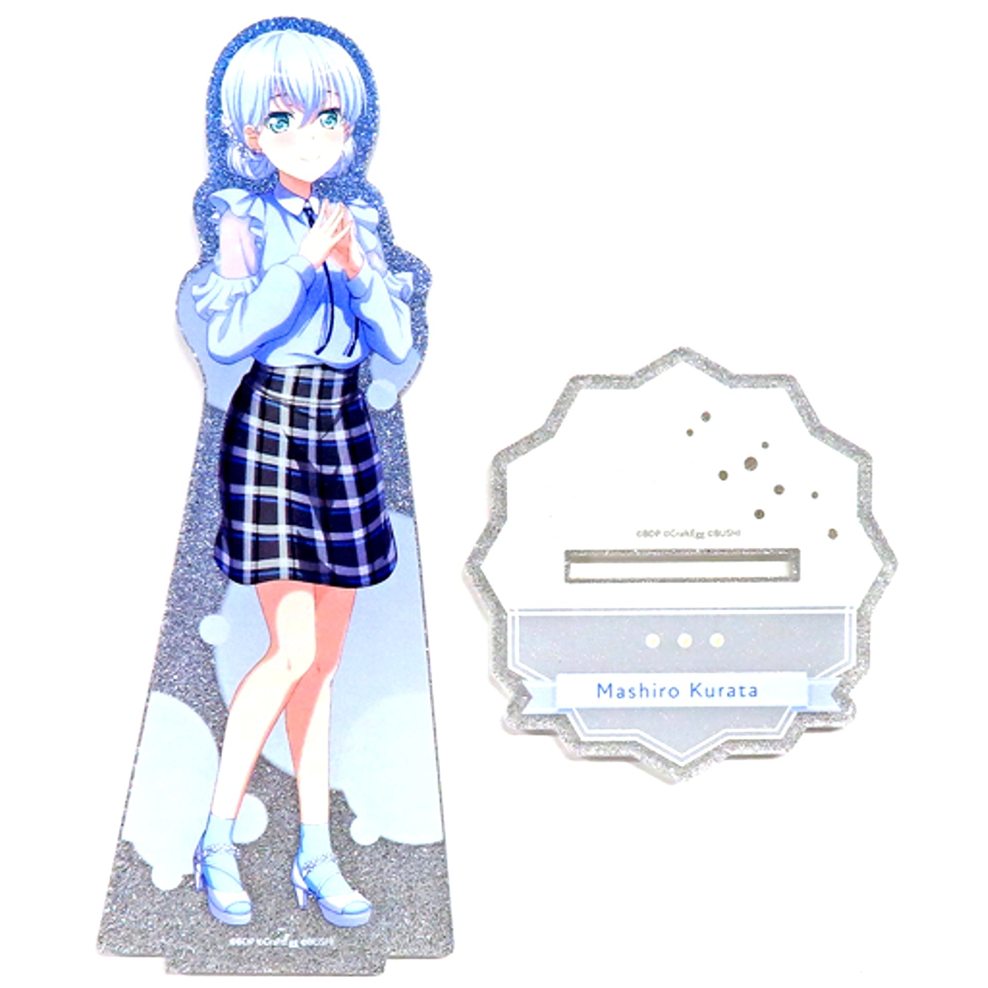 Mashiro Kurata BanG Dream! Girls Band Party! Kirarin Acrylic Stand 2022 Winter Ver. GiGO Festa 2022 Winter [USED]