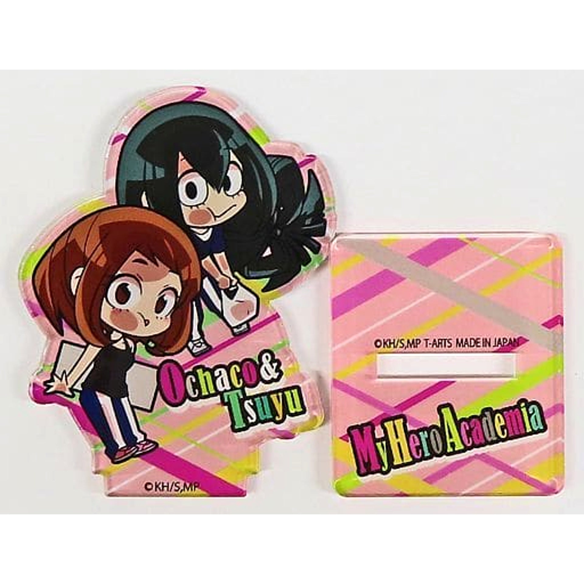 My Hero Academia Ochaco Uraraka & Tsuyu Asui Pita! Defome Acrylic Stand Culture Festival Acrylic Stands [USED]