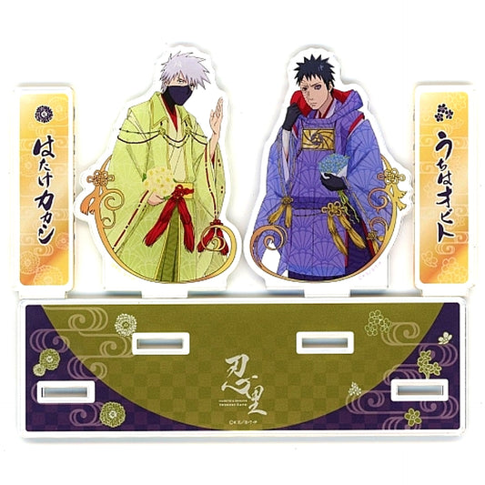 Kakashi Hatake, Obito Uchiha Acrylic Diorama Naruto: Shippuden Real Escape Game Shinobizato Special Mission #009 Kakashi & Obito Chapter [USED]