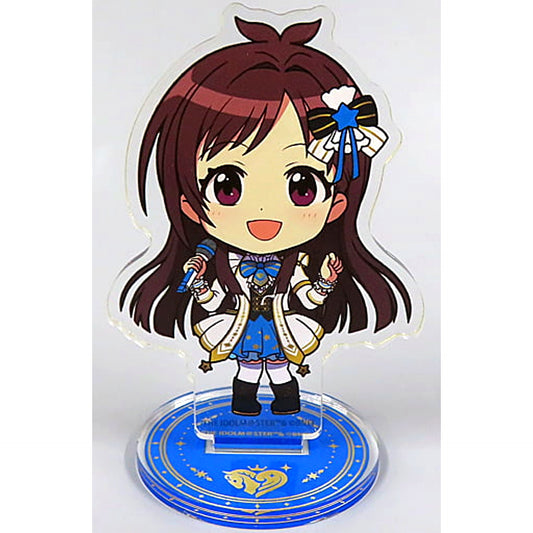 Akari Tsujino The Idolmaster Cinderella Girls THE IDOLM@STER M@STERS OF IDOL WORLD!!!!! 2023 Official Trading Mini Acrylic Stand F MOIW!!!!! 2023 ver. Deformed [USED]