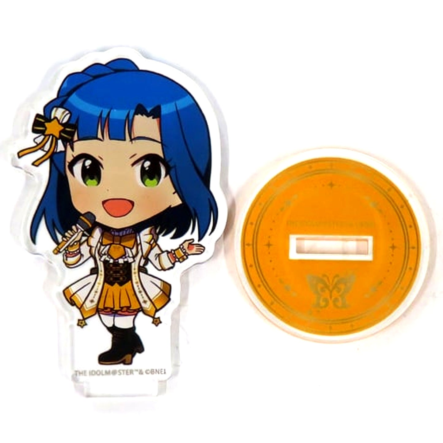 Yuriko Nanao The Idolmaster Million Live! THE IDOLM@STER M@STERS OF IDOL WORLD!!!!! 2023 Official Trading Mini Acrylic Stand A MOIW!!!!! 2023 ver. Deformed [USED]