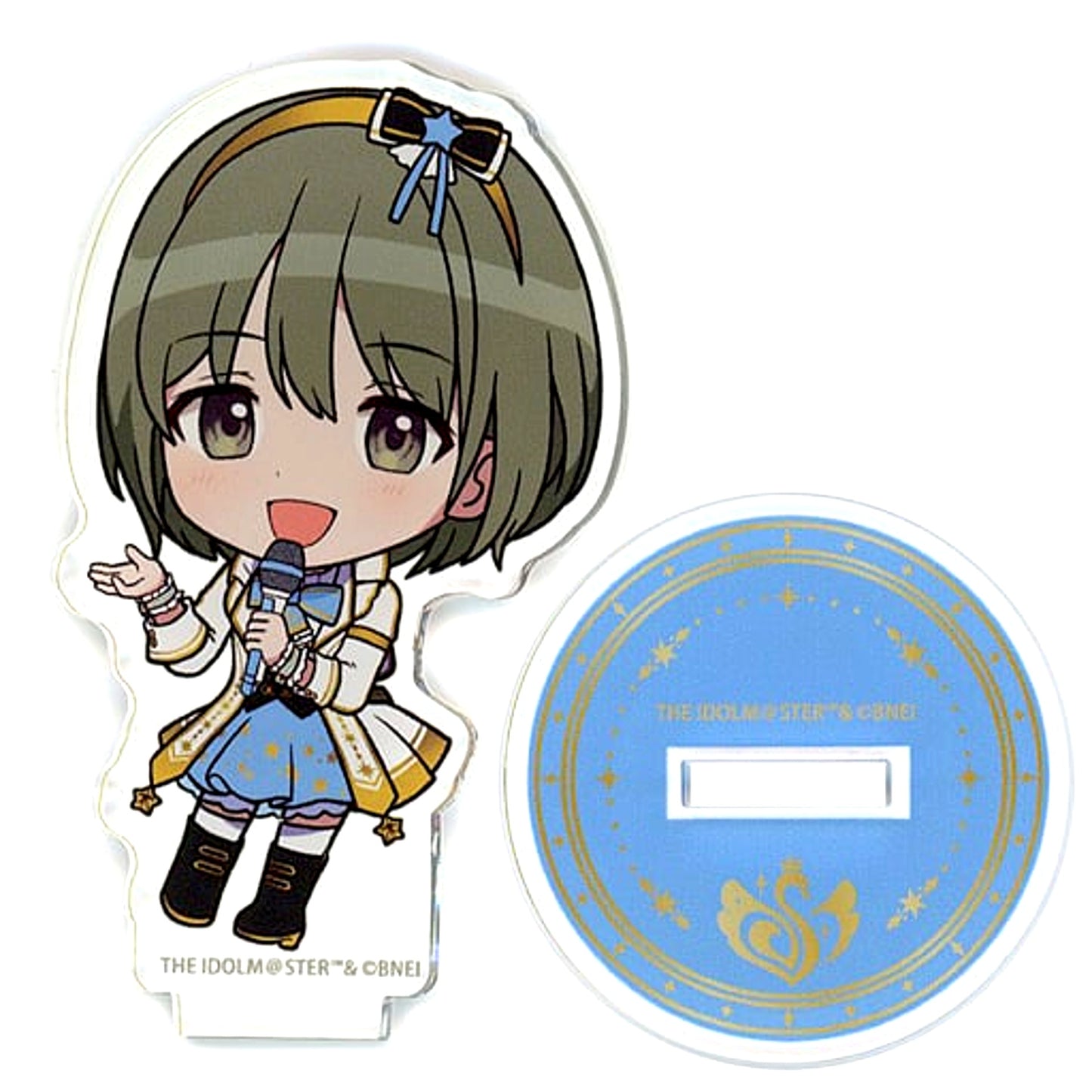 Nichika Nanakusa The Idolmaster Shiny Colors THE IDOLM@STER M@STERS OF IDOL WORLD!!!!! 2023 Official Trading Mini Acrylic Stand B MOIW!!!!! 2023 ver. Deformed [USED]