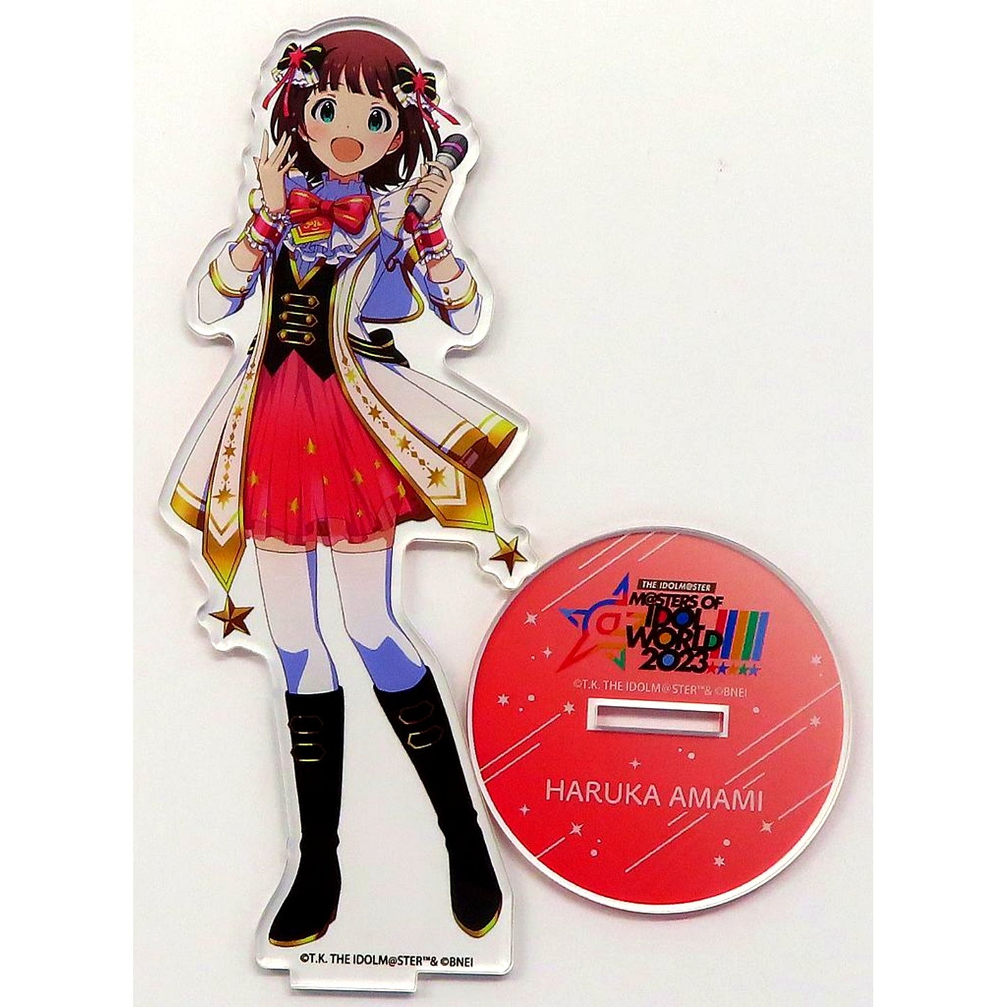 Haruka Amami THE IDOLM@STER Commemorative Official Acrylic Stand M@STERS OF IDOL WORLD!!!!! 2023 [USED]