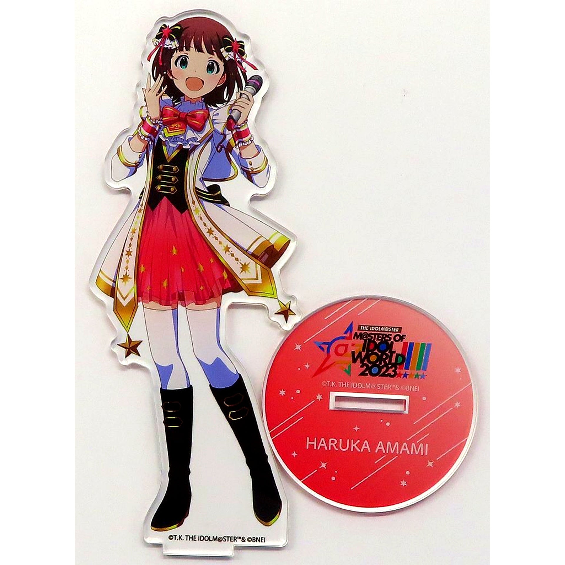 Haruka Amami THE IDOLM@STER Commemorative Official Acrylic Stand M@STERS OF IDOL WORLD!!!!! 2023 [USED]