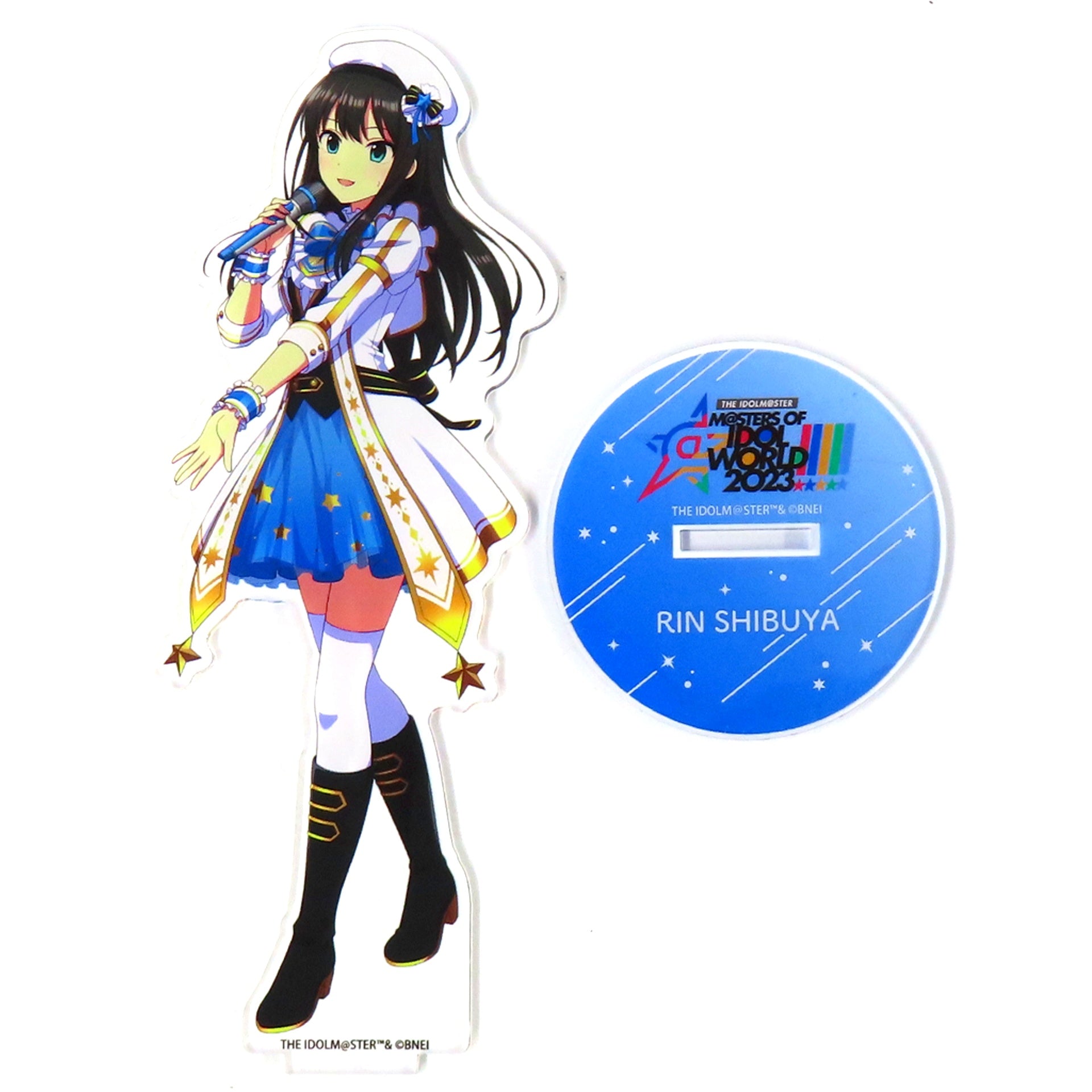 Rin Shibuya The Idolmaster Masters of Idol World!!!!! 2023 Commemorative Official Acrylic Stand [USED]