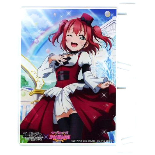 Ruby Kurosawa A6 Acrylic Panel Love Live! School Idol Festival x Code Geass Lelouch of the Rebellion [USED]