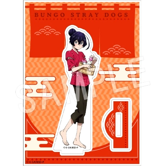 Kyoka Izumi Acrylic Stand Bungo Stray Dogs x Gokurakuyu RAKU SPA Welcome to the Public Bath Armed Detective Agency Rest Edition [USED]