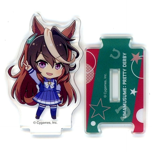 Symboli Rudolf Uma Musume Pretty Derby 2nd Anniversary V Sign Acrylic Stand [USED]