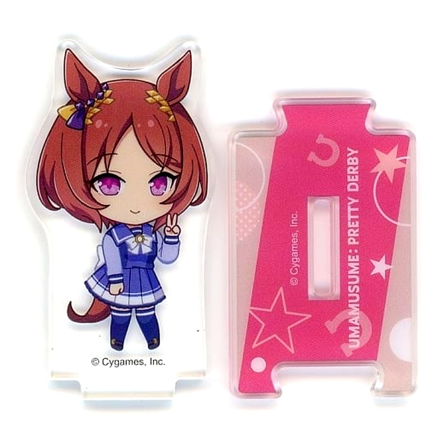 Sakura Laurel Uma Musume Pretty Derby 2nd Anniversary V Sign Acrylic Stand [USED]