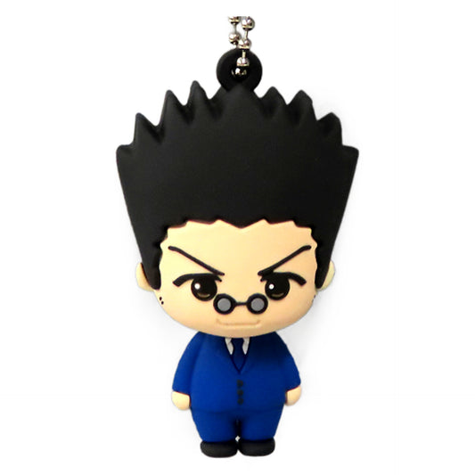 Leorio Paladiknight Hunter x Hunter Three Dimensional Rubber Mascot 01 Key Chain [USED]