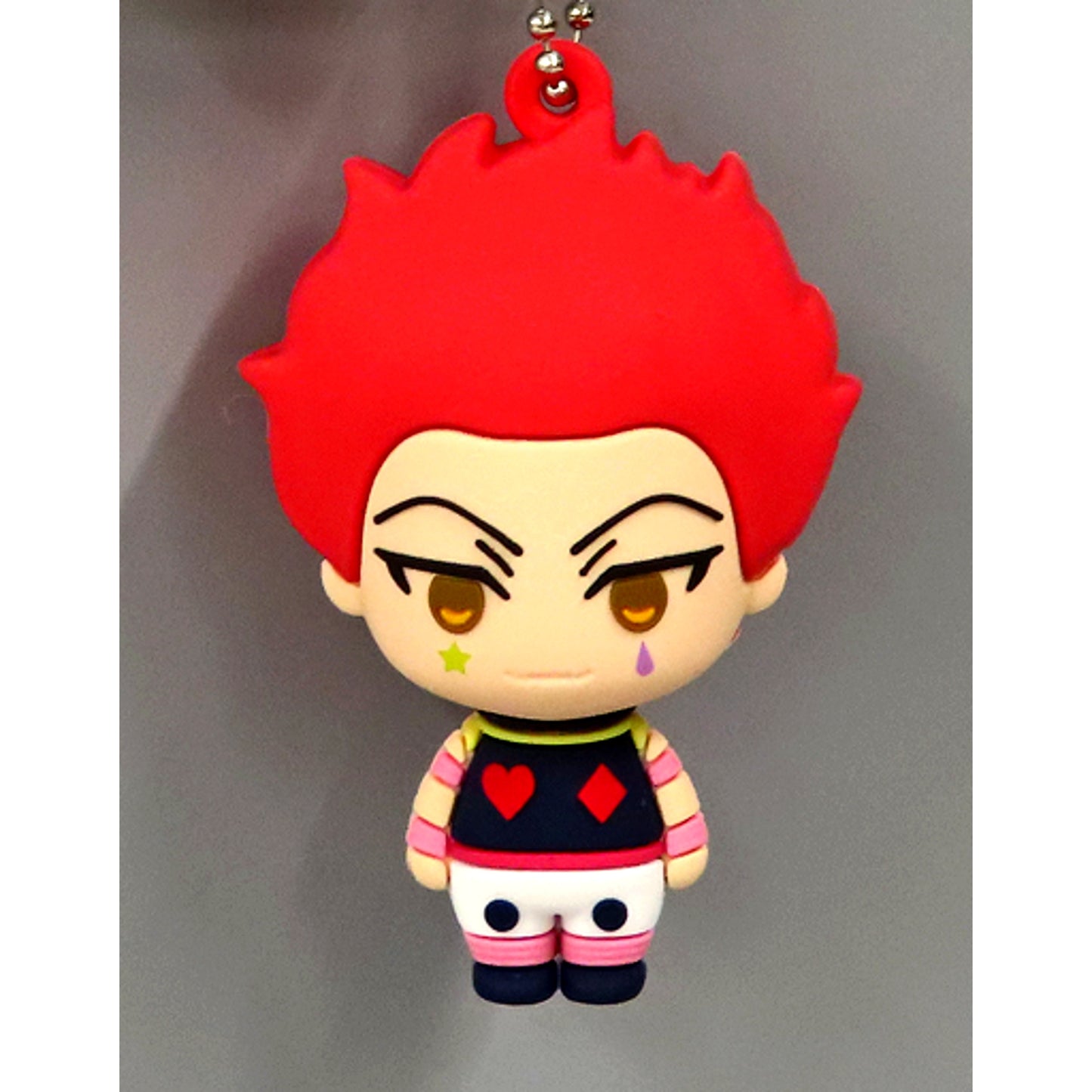 Hisoka Morow HUNTER x HUNTER 3D Rubber Mascot 1 [USED]