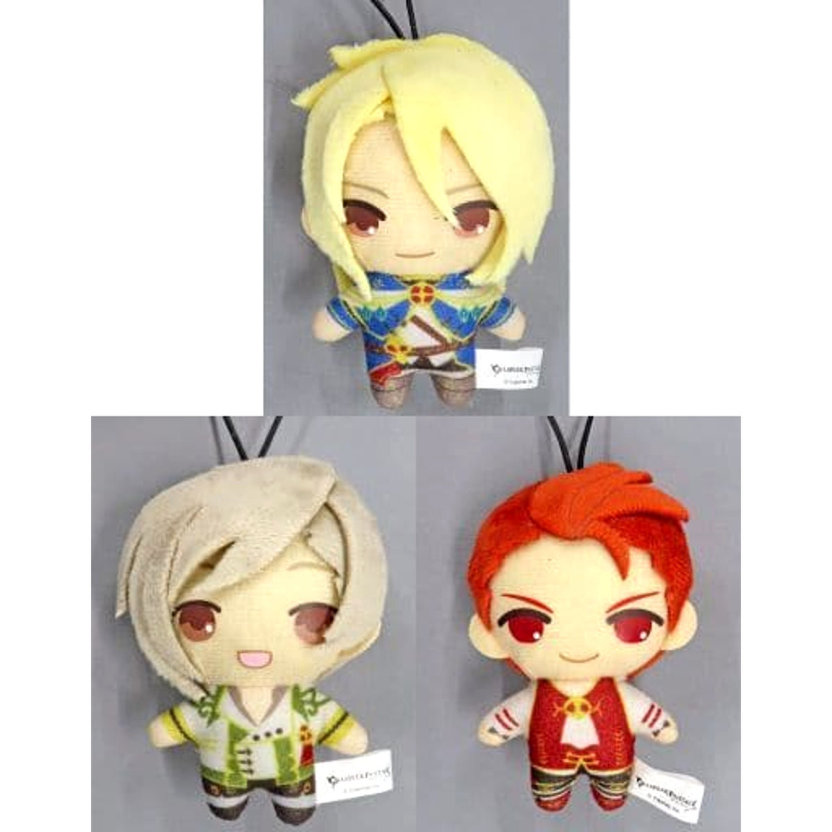 Granblue Fantasy Aglovale & Others Petit Mascot 2 All 3 Types Set Mascot [USED]