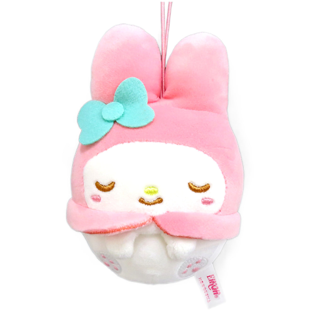 Sanrio Characters My Melody Spring Excitement Mochimochi Marui Mascot Keychains [USED]