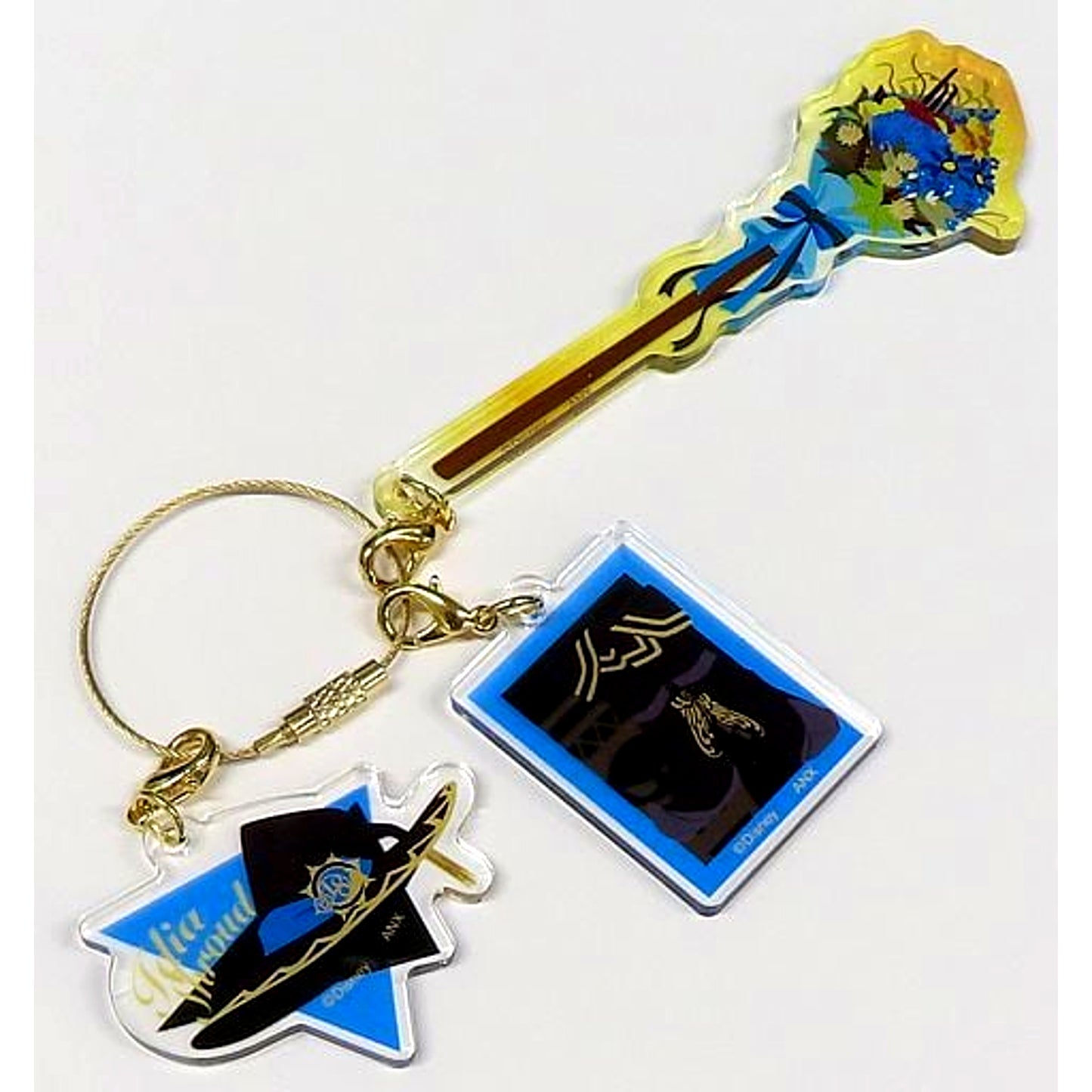 Idia Shroud Bloom Birthday Broom Wire Acrylic Charm Disney Twisted-Wonderland Idia Birthday Commemoration Goods [USED]
