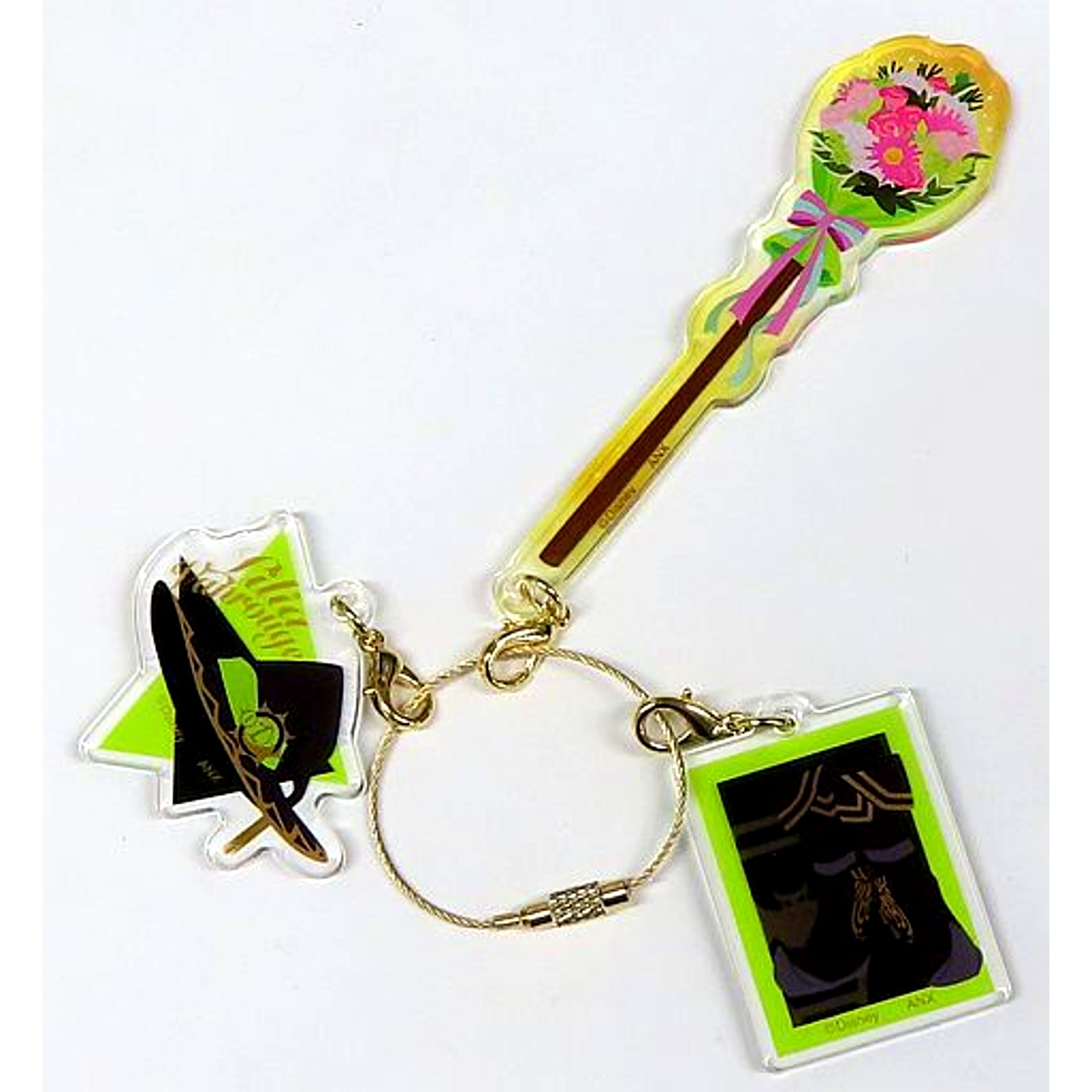 Lilia Vanrouge Disney Twisted Wonderland Broom Birthday Wire Acrylic Charm Lilia Birthday Commemoration Goods [USED]