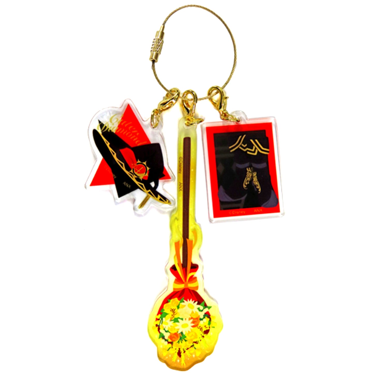 Cater Diamond Disney Twisted-Wonderland Bloom Birthday Broom Wire Acrylic Charm Cater's Birthday Commemoration Goods [USED]