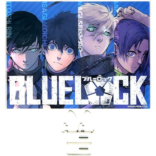 Group 4 Characters Blue Lock Acrylic Board [USED]