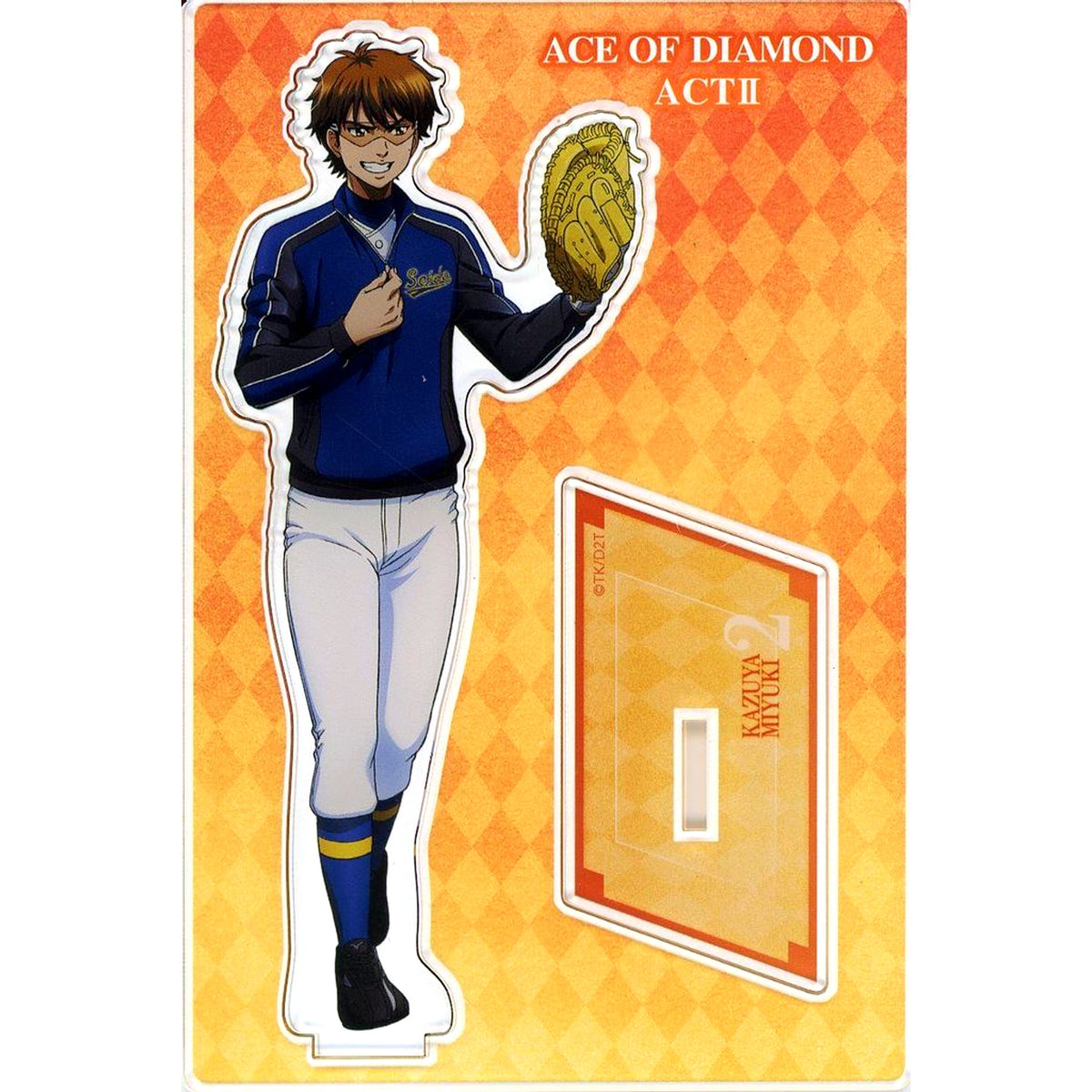 Kazuya Miyuki Single Item Acrylic Stand Ace of Diamond actII Battery BOX Target Course Regular Delivery Service Item [USED]