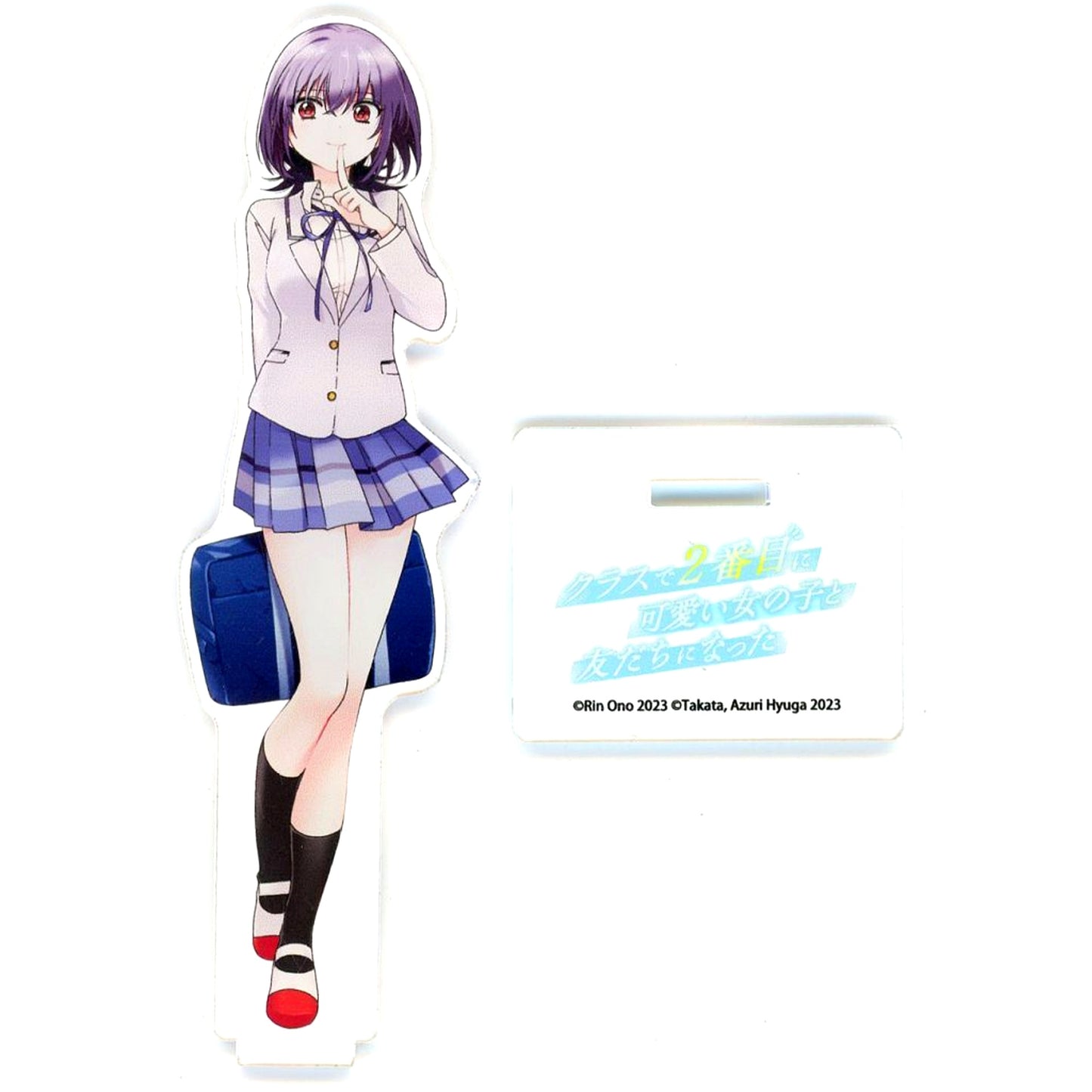 Umi Asanagi Illustration Acrylic Figure Bonus for Comics I Became Friends with the Second Cutest Girl in My Class Vol. 1 Gamers Limited Edition Single Item [USED]