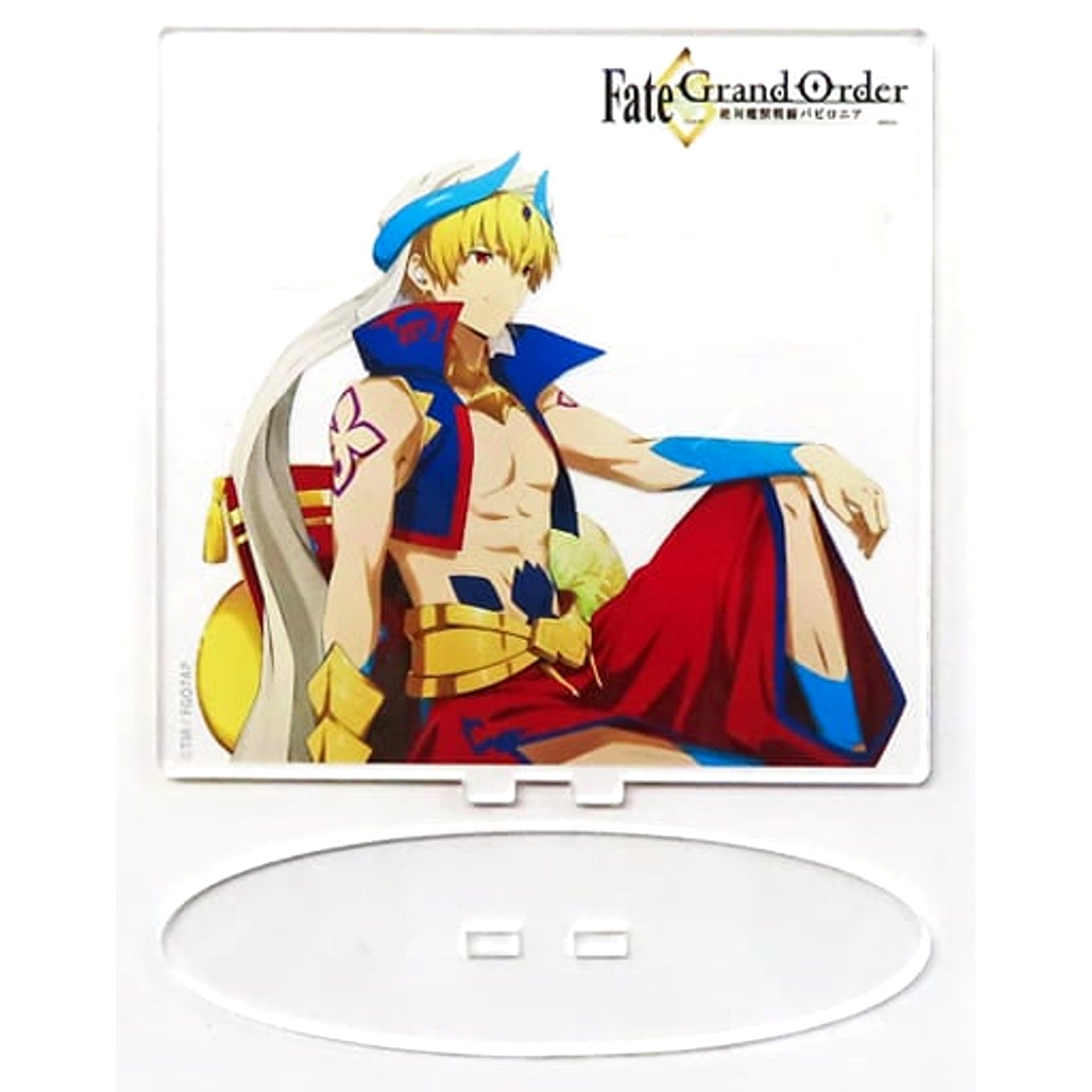 Fate/Grand Order: Absolute Demonic Front - Babylonia Gilgamesh Zeeny Collaboration Acrylic Stand Acrylic Stands [USED]