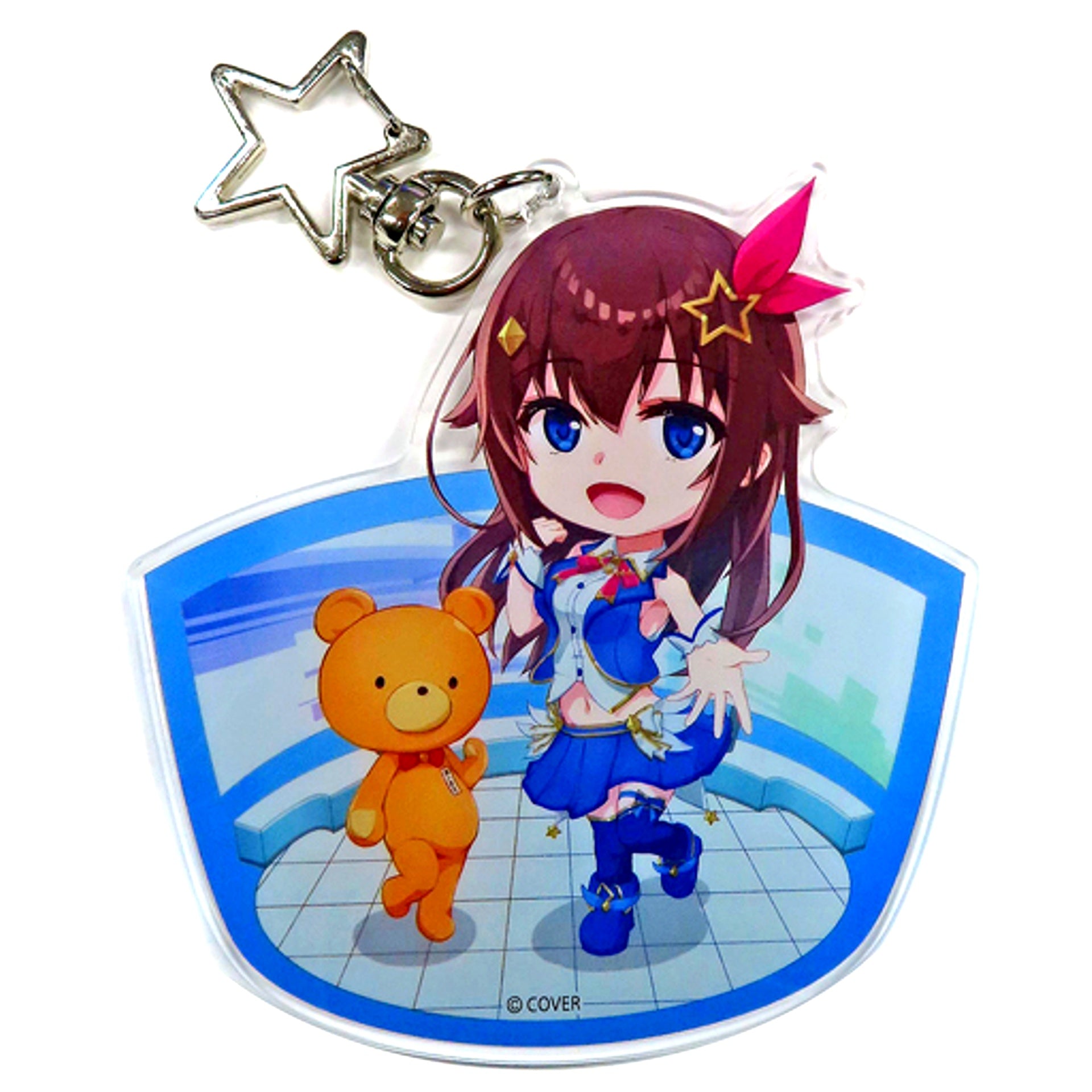 Tokino Sora Bear Virtual YouTuber Hololive Tokino Sora 5th Anniversary Random Acrylic Keychain [USED]