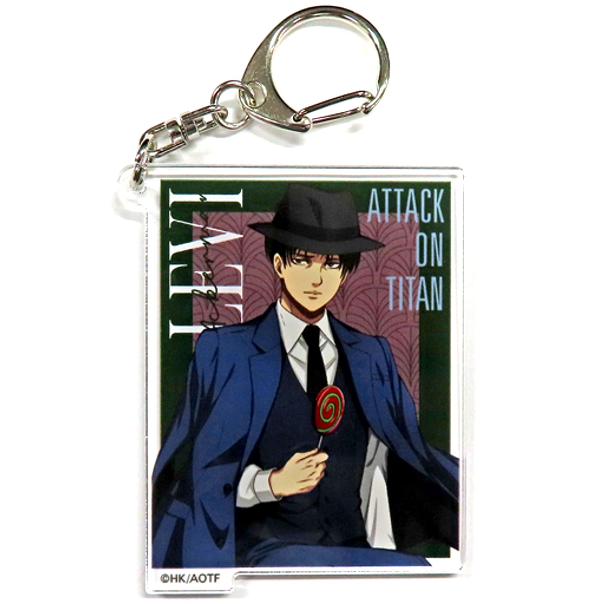 Levi Ackerman Attack on Titan The Final Season Drawn Acrylic Keychain Suit Ver. Don Quijote [USED]