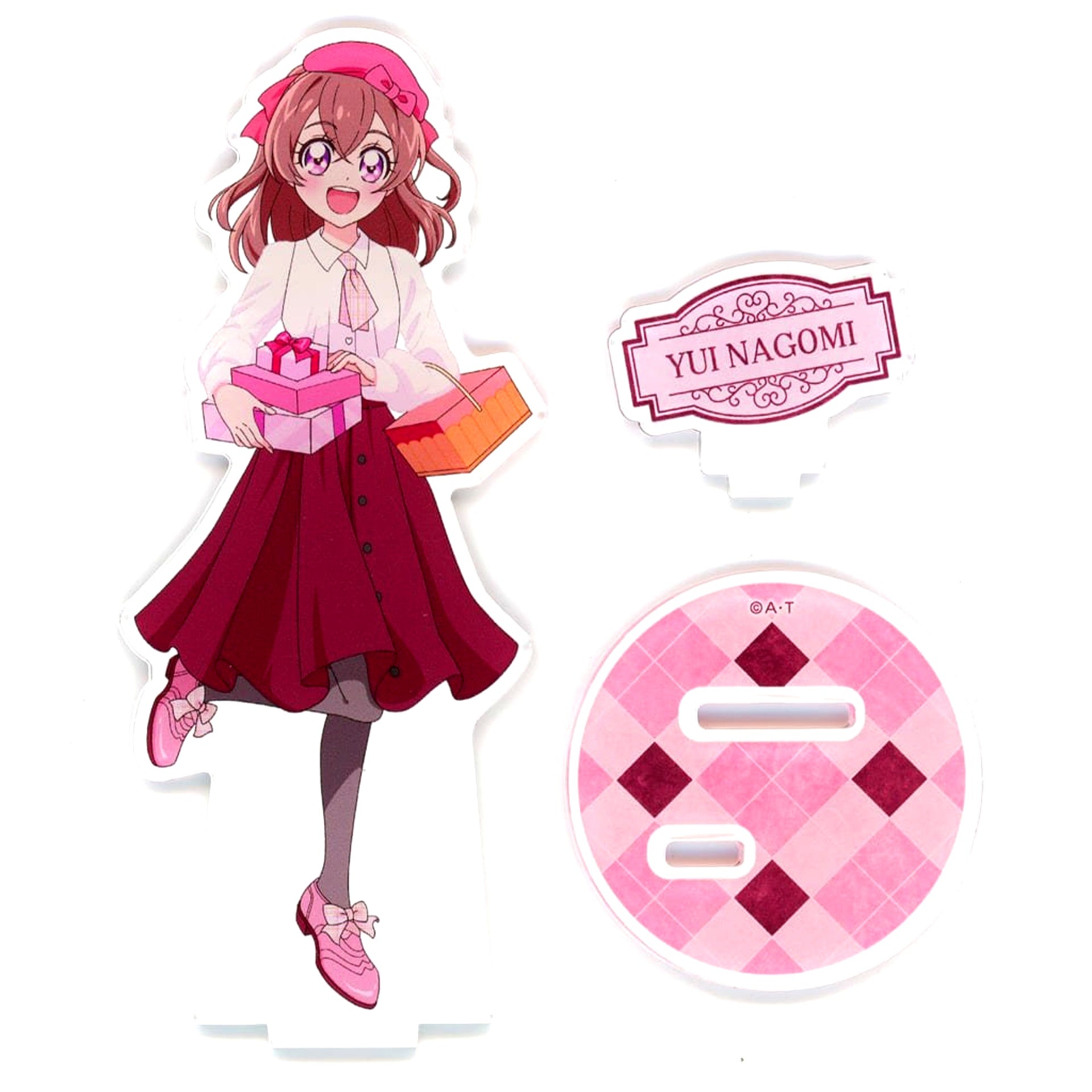 Yui Nagomi Delicious Party Pretty Cure Shopping Together Acrylic Stand Pretty Store Limited [USED]