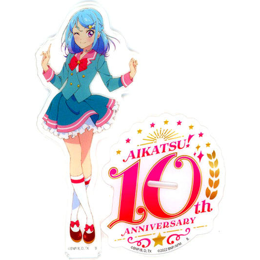 Mio Minato 10th Anniversary Acrylic Stand Protagonists Aikatsu! Series [USED]