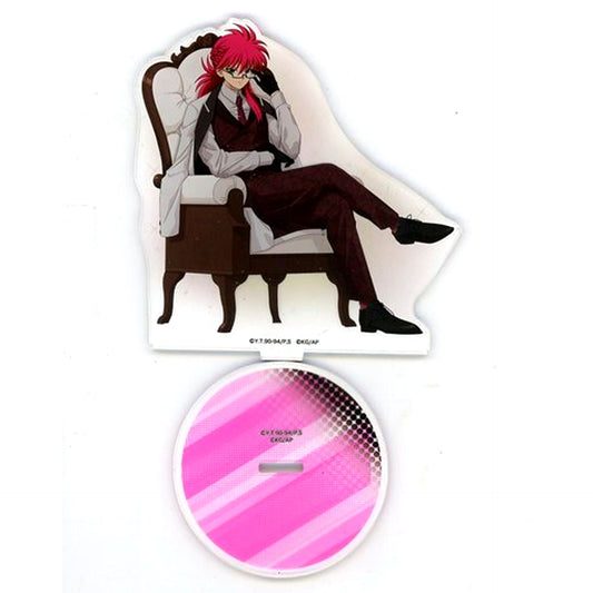 Kurama Acrylic Stand Yu Yu Hakusho 100% Maji Battle Yu Yu Hakusho 30th Anniversary Shop by Pierrot Store [USED]